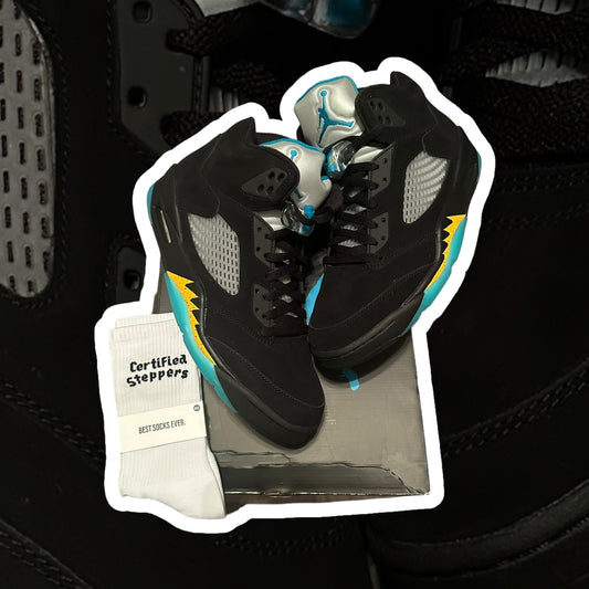 Used Jordan 5 Aqua