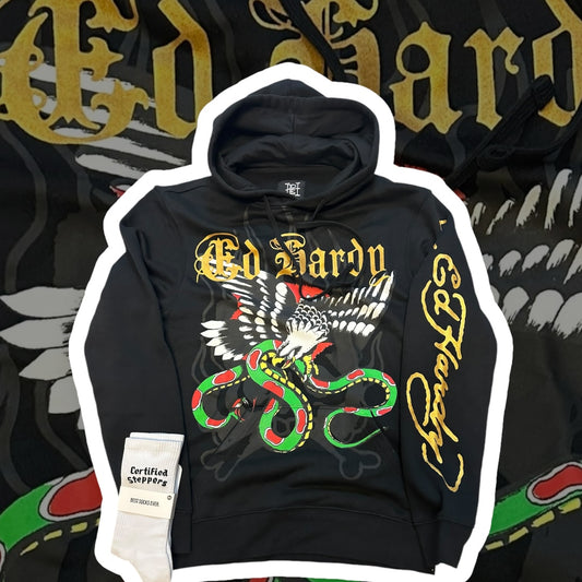 Ed Hardy Hawks & Snakes Hoodie