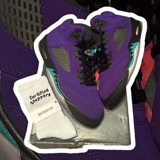 Used Jordan 5 Alternative Grape