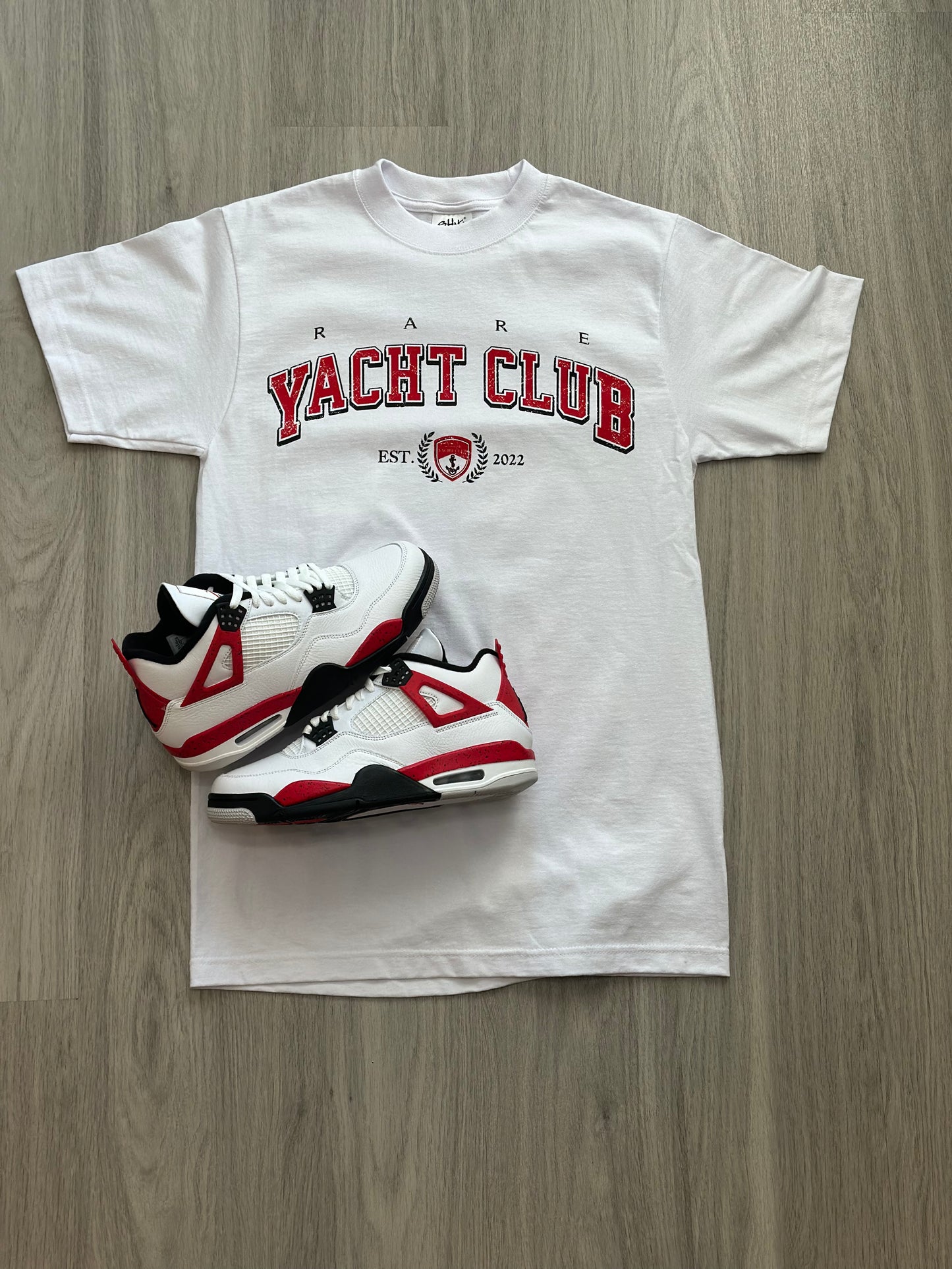 Yatch Club Tee Red