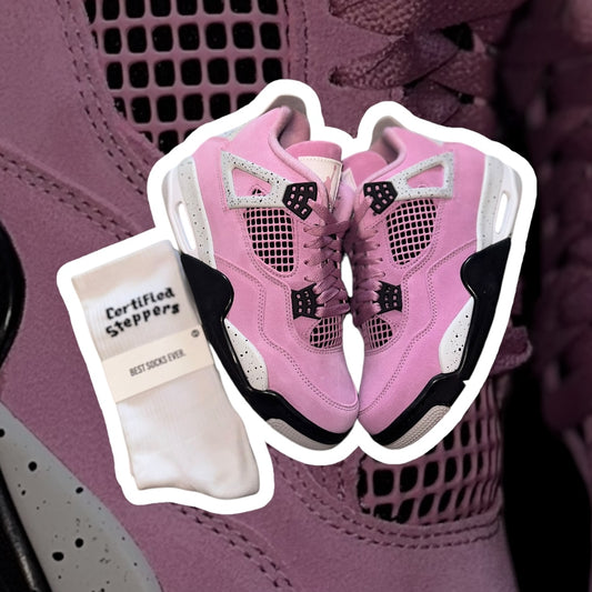 Jordan 4 Orchid