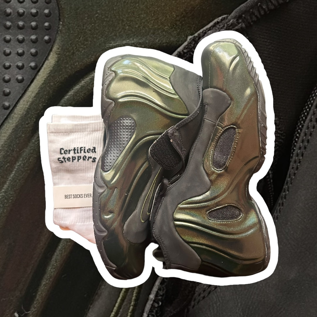 Used Nike Flightposite Goblin Green