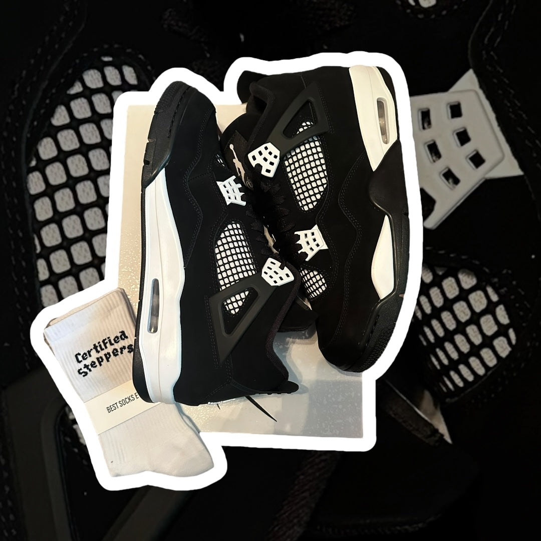 Jordan 4 White Thunder Mens