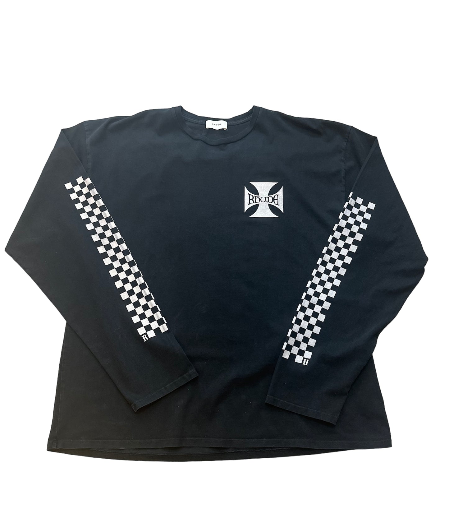 Rhude Classic Checker LS Tee