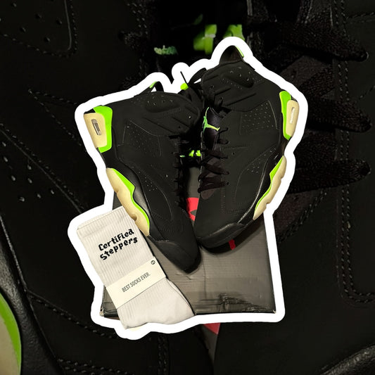 Used Jordan 6 Electric Green